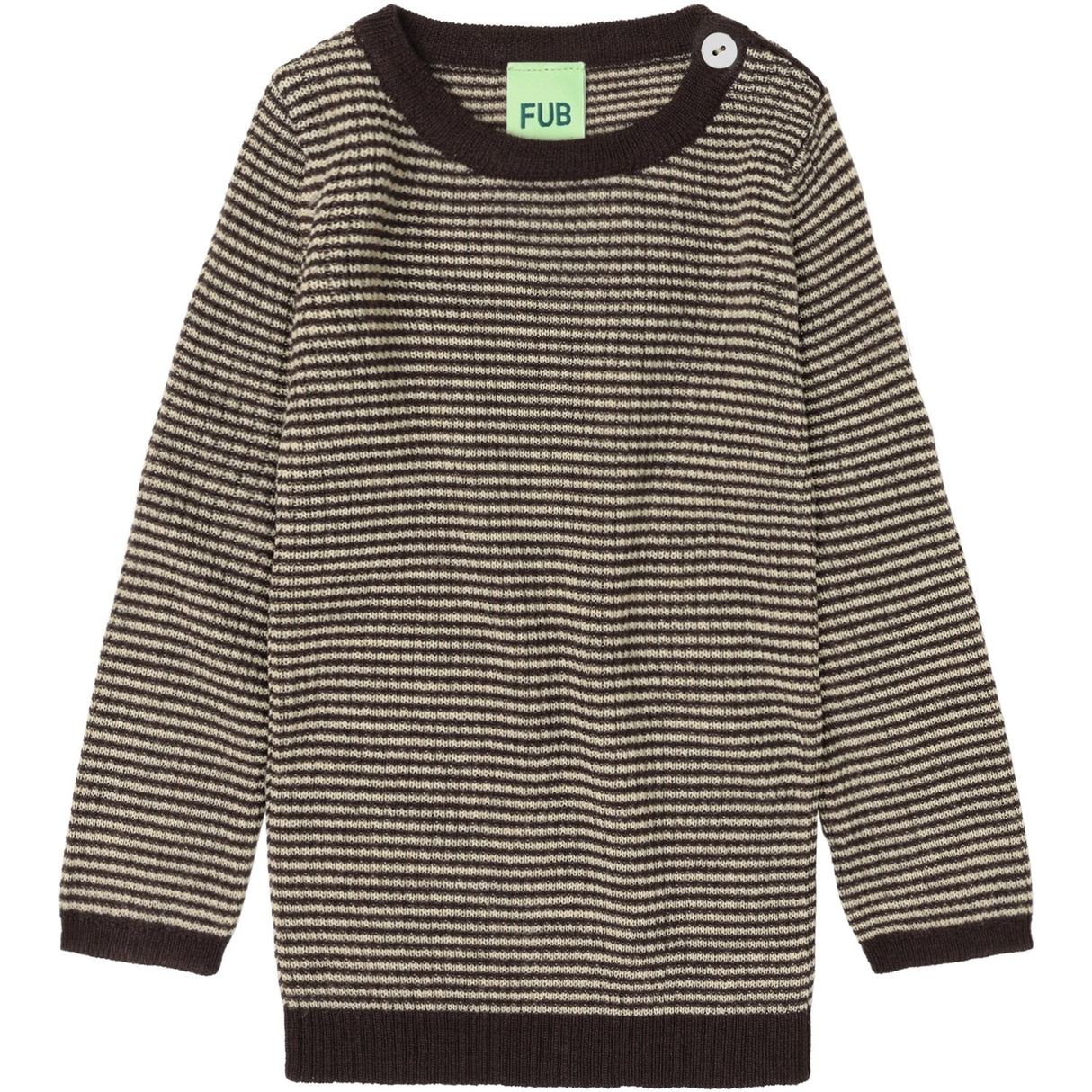 FUB Mocca/Wheat Baby Rib Blus