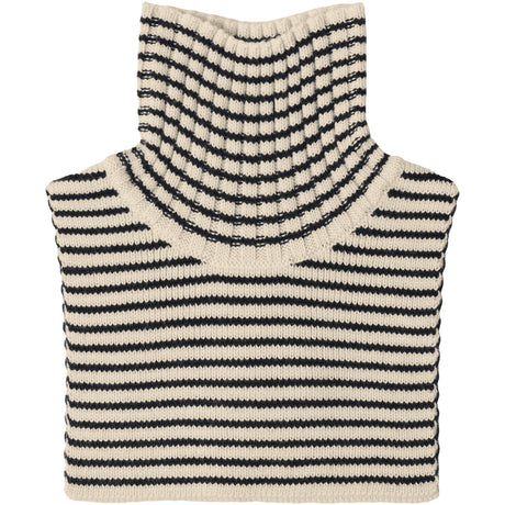 FUB Ecru/Dark Navy Nackvärmare