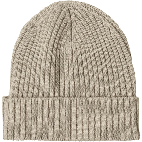 FUB Oat Melange Rib Beanie