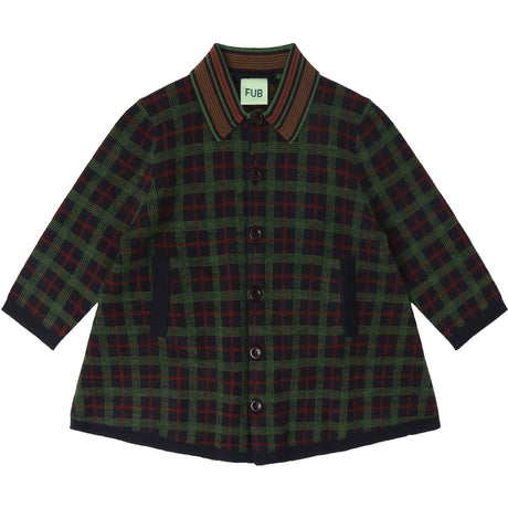 FUB Dark Navy Felted Täcka