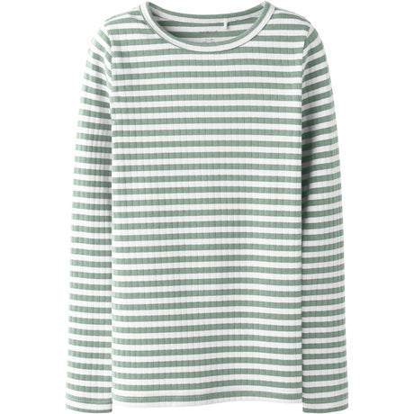 Name It Aqua Foam W. Cloud Dancer Nkfsuraja Xsl Ls Topp Noos