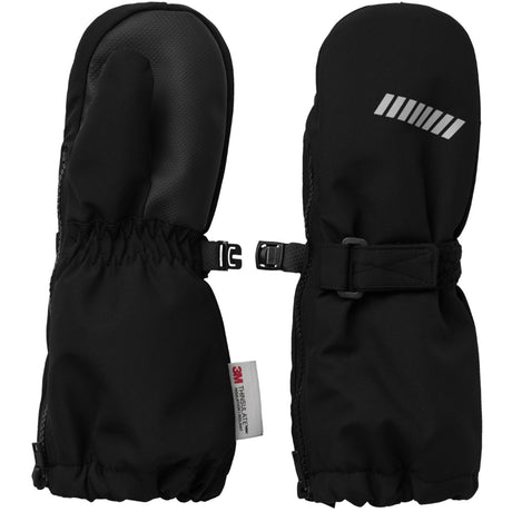 Name It Black Nmnsnow10 Handska W Ull 3Fo Noos