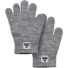 Hummel Grey Melange Stickad Handskar 2-Pack