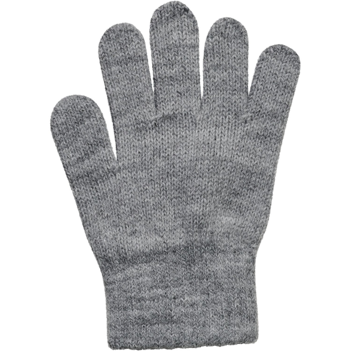 Hummel Grey Melange Stickad Handskar 2-Pack