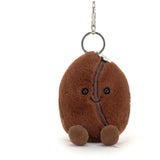 Jellycat Amuseables Coffee Bean Väska Charm 17 Cm