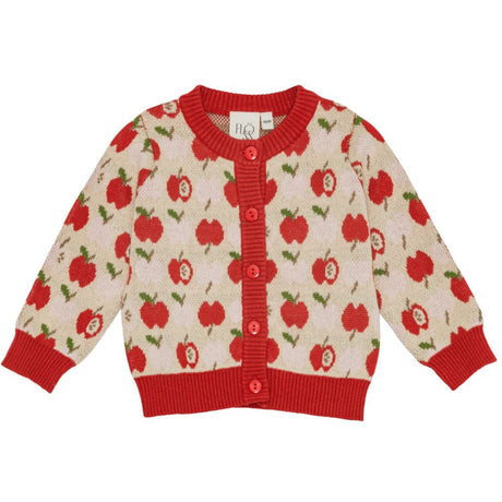 Flöss Red Apple Apple Stickad Cardigan
