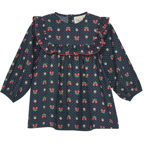Flöss Navy Space Berry Sofia Klänning