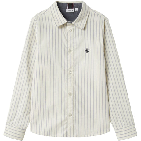 Name It Jet Stream Navy Blazer Nkmnewsa Ls Skjorta Noos