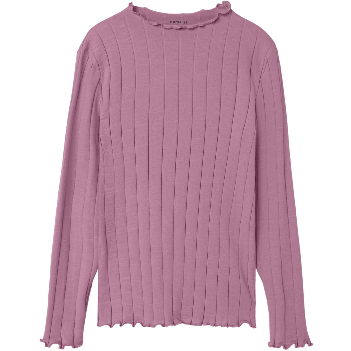 Name It Mauve Orchid Nkfnoline Ls Slim Topp Noos