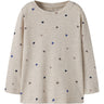 Name It Peyote Melange Hearts Nmfnutti Ls Topp Noos