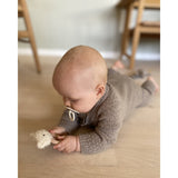 Smallstuff Nature Melange Byxdress Square Stickad Merino Ull