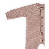 Smallstuff Powder Byxdress Square Stickad Merino Ull