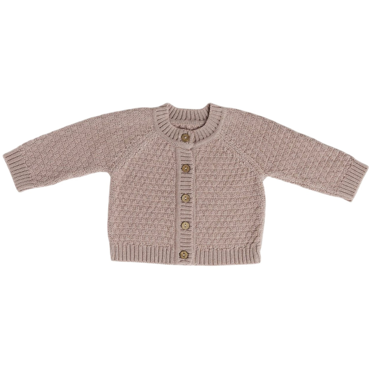 Smallstuff Powder Cardigan Square Stickad Merino Ull