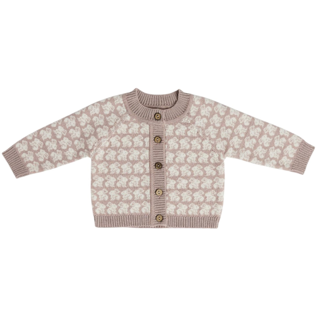 Smallstuff Powder Cardigan Ao Rabbits Merino Ull Powder