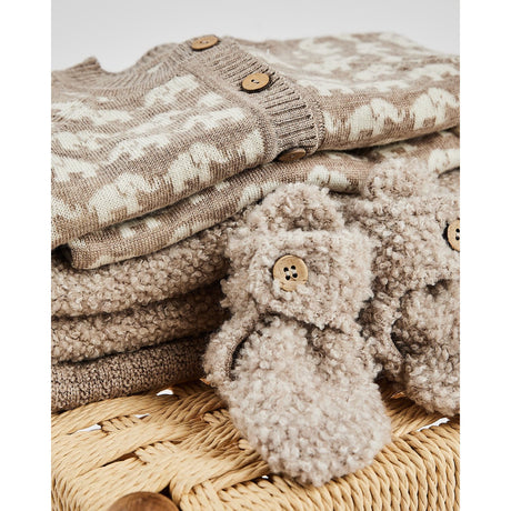 Smallstuff Nature Melange Väst Ao Elephants Merino Ull