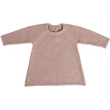 Smallstuff Powder Klänning Square Stickad Merino Ull