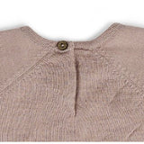 Smallstuff Powder Klänning Square Stickad Merino Ull