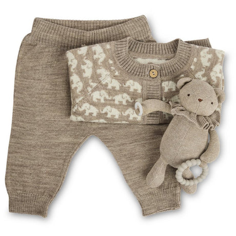 Smallstuff Nature Byxor Flat Stickad Merino Ull