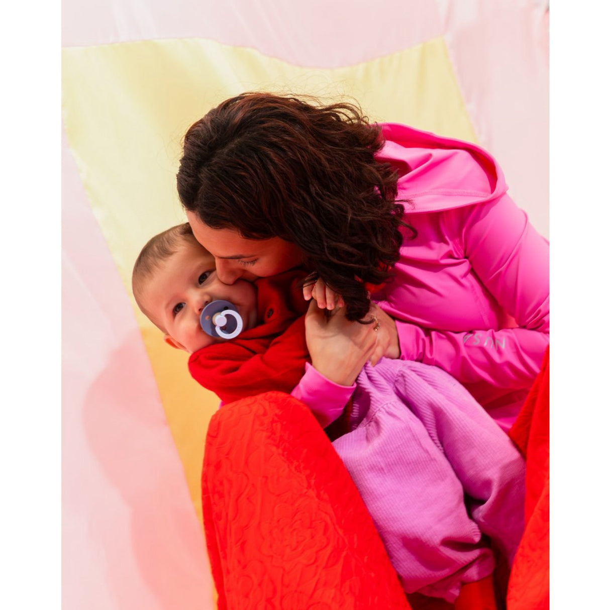 Bibs Baby Blue Napp Studio Colour 2-Pack Fusion Latex Petrol Mix