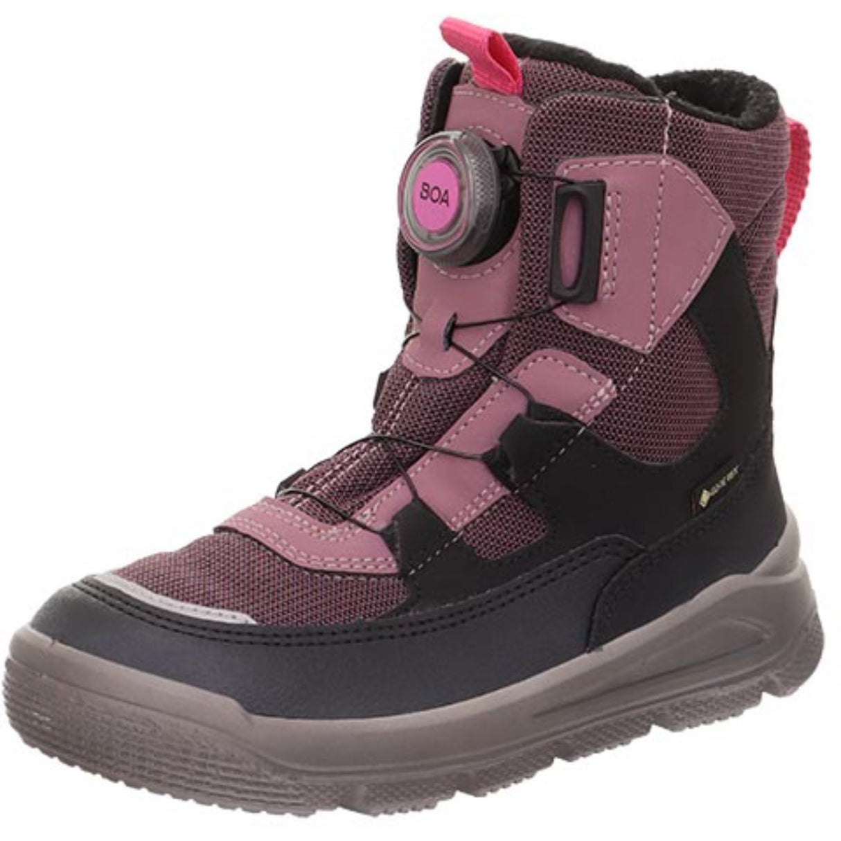 Superfit Lila/Schwarz Mars Stövlar