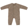 Smallstuff Nature Melange Byxdress Square Stickad Merino Ull