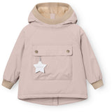Mini A ture Cloudy Rose Matbabywen Fleece Lined Winter Anorak. GRS