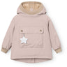 Mini A ture Cloudy Rose Matbabywen Fleece Lined Winter Anorak. GRS
