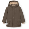 Mini A ture Tarmac Green Matkastorio Fleece Lined Winter Jacket. GRS