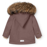 Mini A ture Peppercorn Plum Matwang Fleece Lined Winter Jacka Fur. GRS