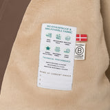 Mini A ture Chestnut Brown Matwang Fleece Lined Winter Jacka Fur. GRS