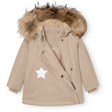 Mini A ture Savannah Tan Matwang Fleece Lined Winter Jacka Fur. GRS