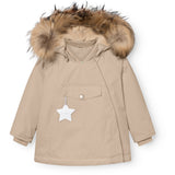 Mini A ture Savannah Tan Matwang Fleece Lined Winter Jacka Fur. GRS