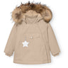 Mini A ture Savannah Tan Matwang Fleece Lined Winter Jacka Fur. GRS