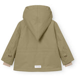 Mini A ture Aloe Green Matwang Fleece Lined Winter Jacket. GRS