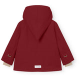Mini A ture Red Merlot Matwang Fleece Lined Winter Jacket. GRS