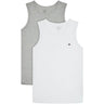 Tommy Hilfiger Tank Top 2-pak White/Medium Grey Heather
