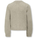 kids ONLY Pumice Stone Melange Detail Bows/Black Kogcody L/S O-Neck Rosett Cardigan Knt