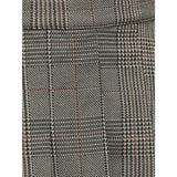 kids ONLY Seal Brown Libra Checks Kogfine Pleat Kjol Jrs