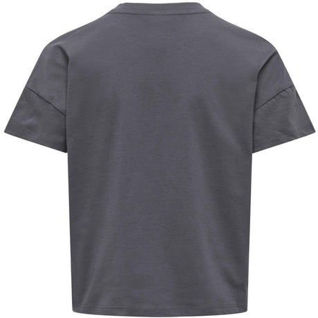 kids ONLY Blackened Pearl Elegance Kogditte Life S/S Ovz Printed Topp Jrs