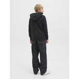 Jack & Jones Junior Black Jjari Branding Sweat Huva Jnr