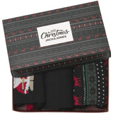 Jack & Jones Junior Black Jacxmas Ren Strumpor Giftbox Jnr