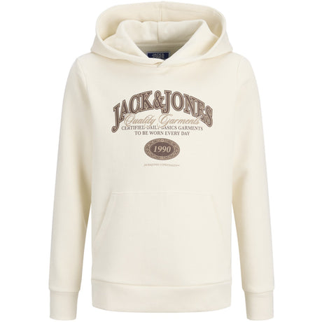 Jack & Jones Junior Antique White Jjari Branding Sweat Huva Jnr