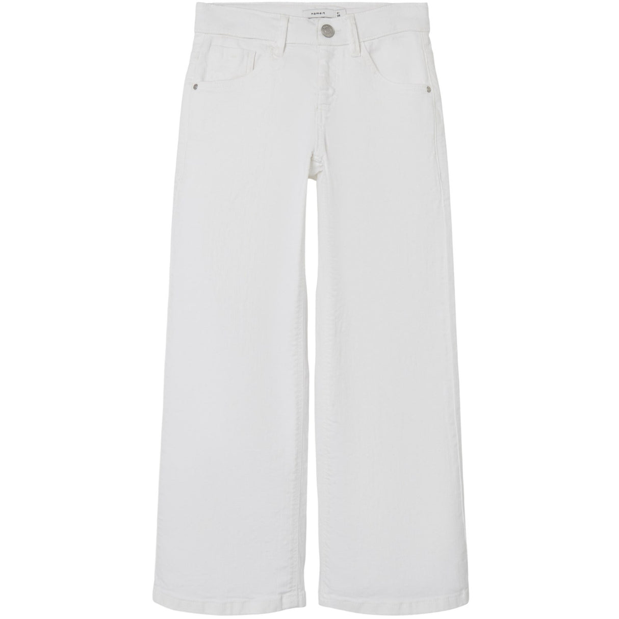 Name It Bright White Nkfrose Wide Twi Byxor 1115-Tp Noos