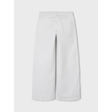 Name It Bright White Nkfrose Wide Twi Byxor 1115-Tp Noos