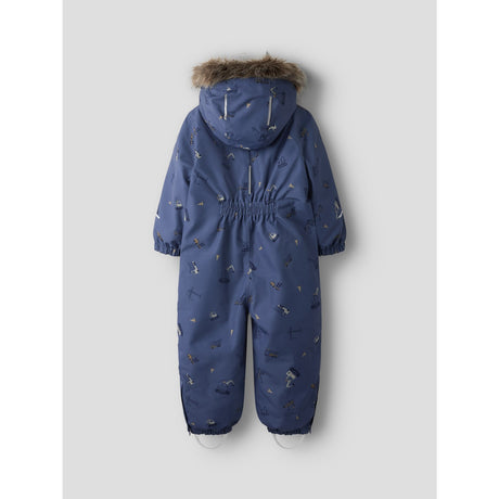 Name It Vintage Indigo Work Nmmsnow10 Dräkt Aop Fo Noos