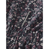 Name It Dark Sapphire Blossom Nmfsnow10 Dräkt Aop Fo Noos
