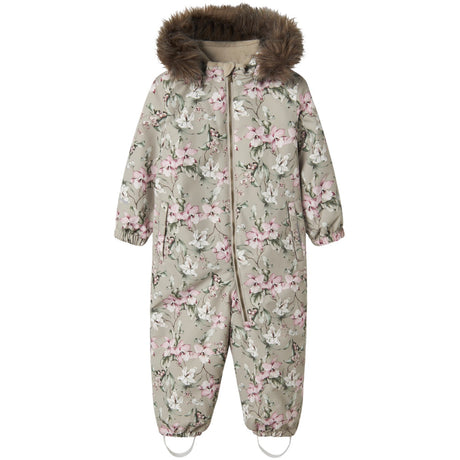 Name It Pure Cashmere Mellow Flower Nmfsnow10 Dräkt Aop Fo Noos