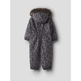 Name It Dark Sapphire Blossom Nmfsnow10 Dräkt Aop Fo Noos