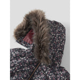 Name It Dark Sapphire Blossom Nmfsnow10 Dräkt Aop Fo Noos