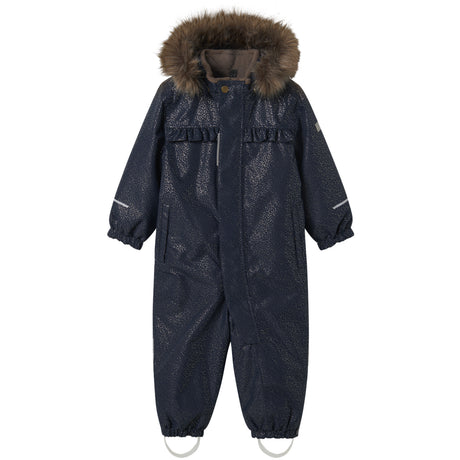 Name It Dark Sapphire Nmfsnow10 Dräkt Frill Glitter Fo